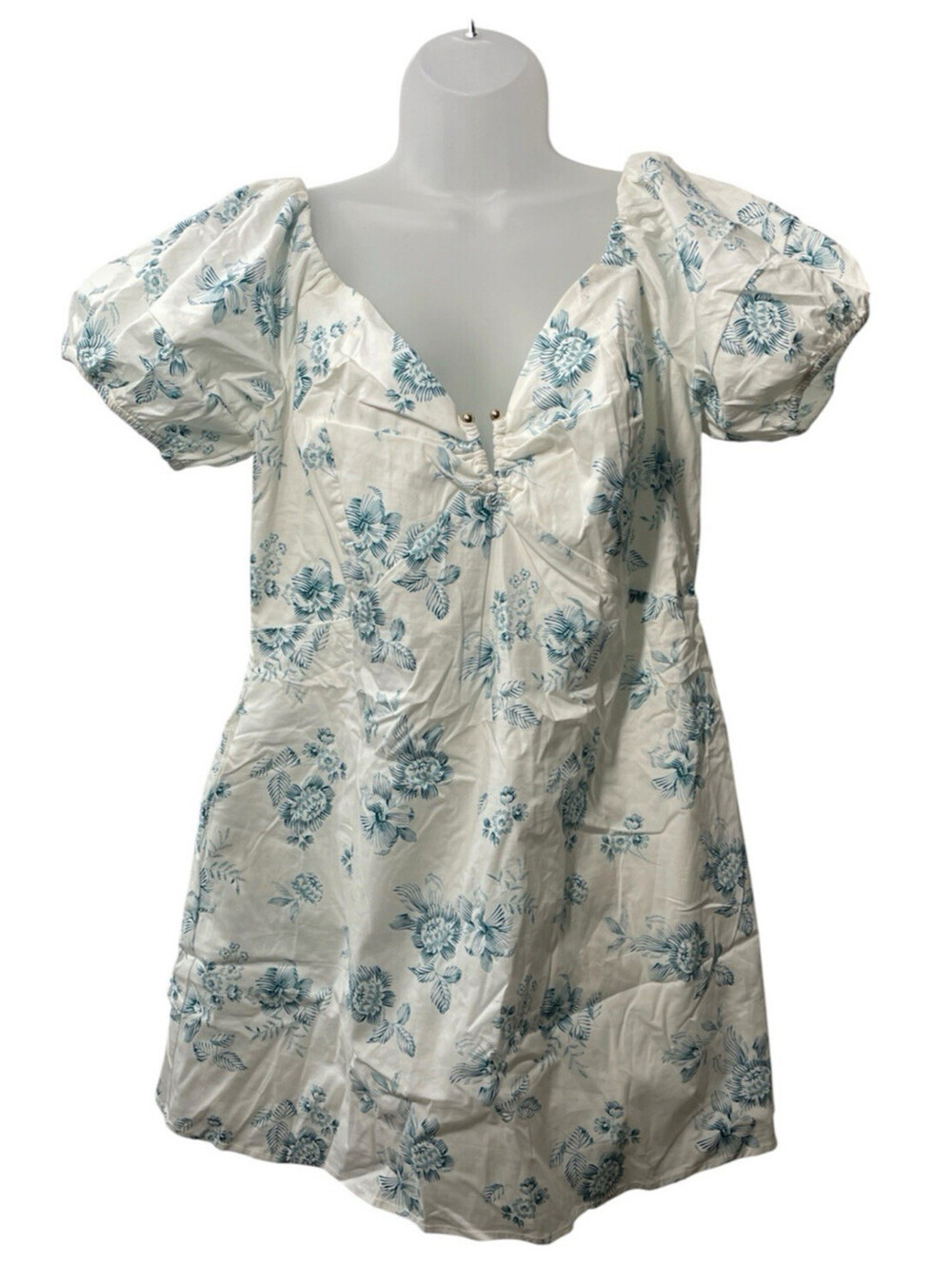 CITY CHIC Women's Plus Size Martine Print Dress Elasticated off-shoulder 18